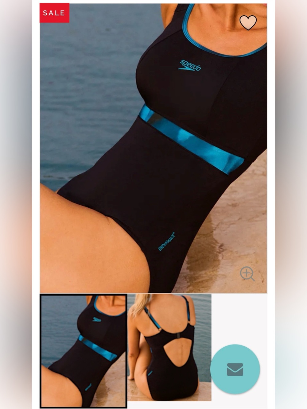 NWT SPEEDO PREMIER PERFORMANCE ONE-PIECE SWIMSUIT, Size 40E